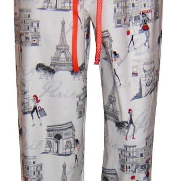 Weekend In Paris Pajama Bottom - Picture 2 of 2